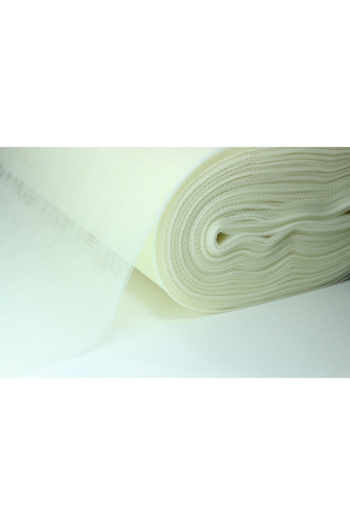 Off-White Color 50 Meters Ball Greek Honeycomb Tulle Fabric Width 2 Meters Engagement Bundle Tulle Suitcase Door Ornament