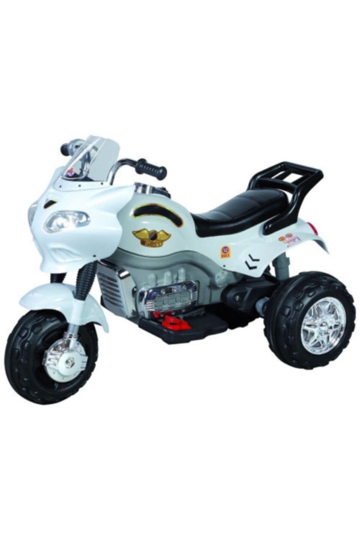 Aliş Toys Aliş Akülü Motor Go Way Motorsiklet 404 / Beyaz