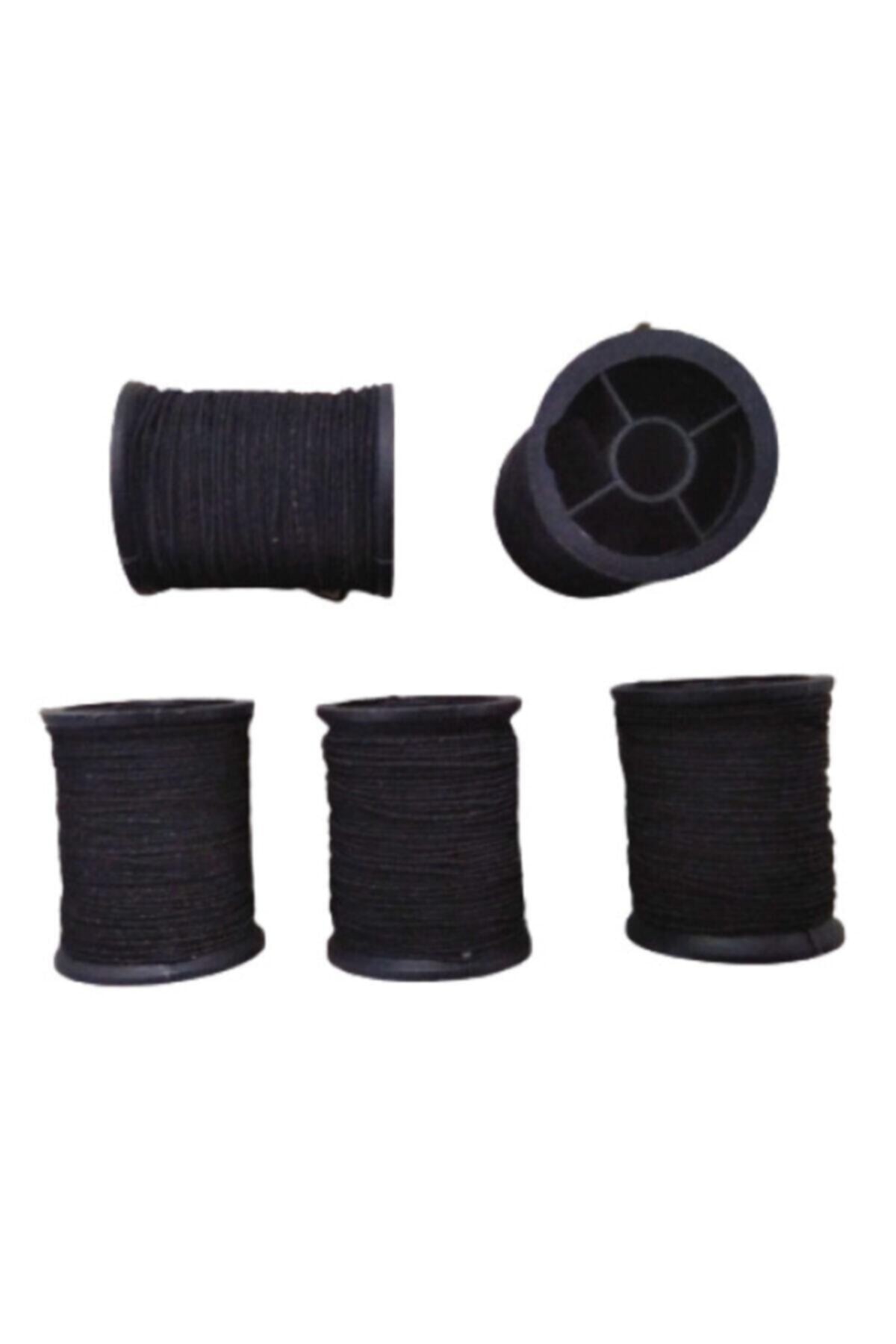 Genel Markalar Siyah Lastik Makara İp Lastik 5 Adet