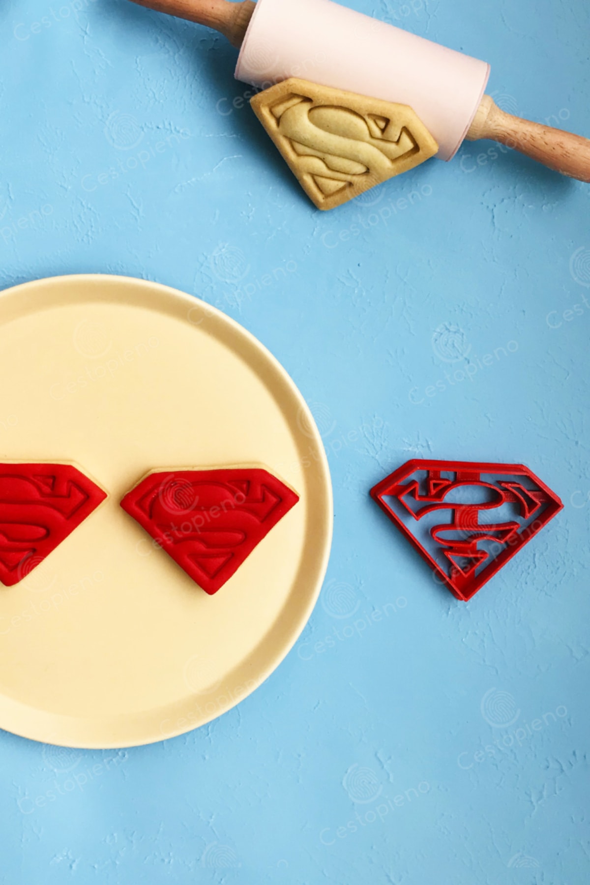 Superman Cookie Mold