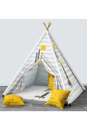 Relax Genç Odası Takımı Uyumlu Dijital Baskılı Minderli Oyun Çadırı relaxuyumlu-cadır
