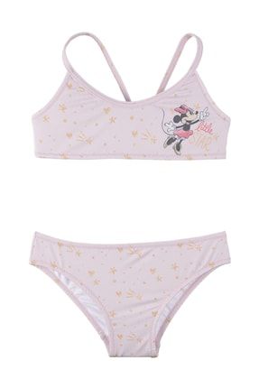 Disney Minnie Kız Çocuk Pembe Bikini Takımı SM20110141