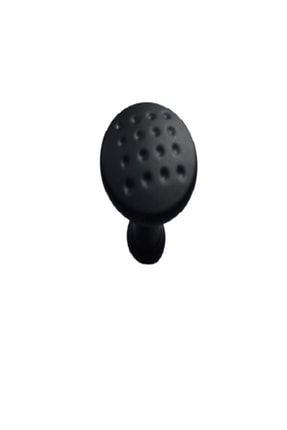 Noktali Düğme Siyah (1adet) Tek Vidalı Mobilya Dolap Çekmece Kulpları (5adet) siyahpş