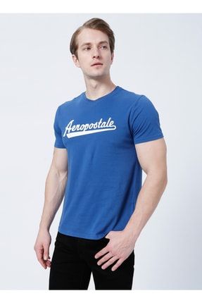 Erkek Mavi T-Shirt 5002801392