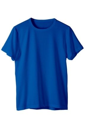 Unisex Pamuklu Lacivert Oversize Basic Tshirt LLT-101