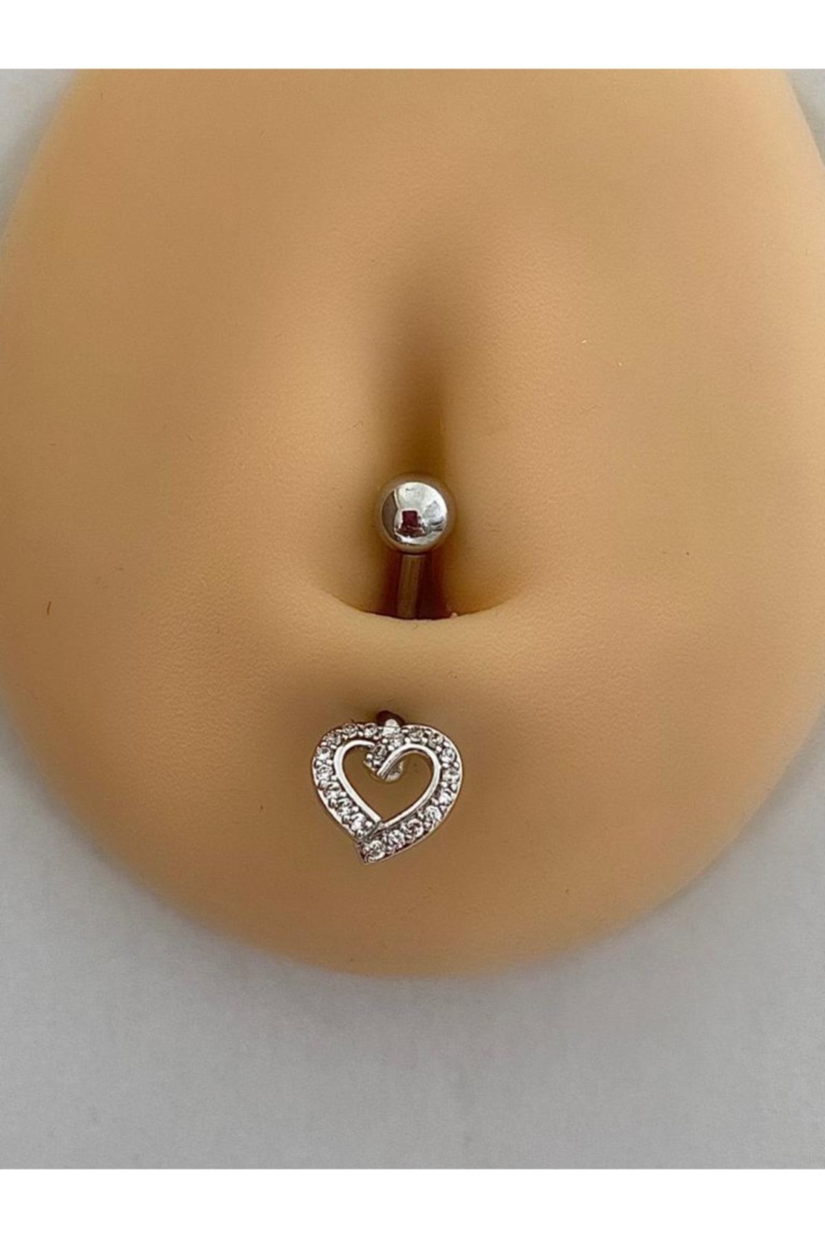 Heart hotsell belly piercing