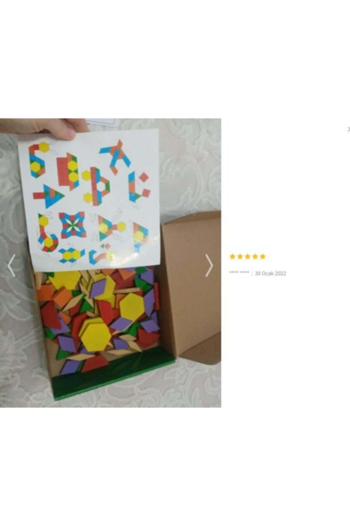 Bala Ahşap Oyuncak 125 Parça Tangram Yeni Kutu Oyunu fotoğrafı 6 (önizleme)
