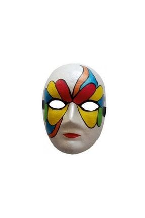 Karton Maske Boyama Sanatı - 10135308
