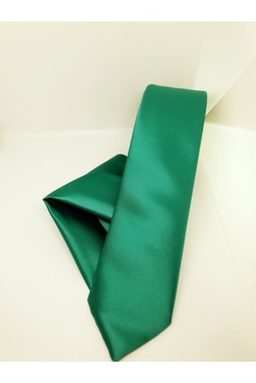 Yeşil Renk Kravat. Yeşil Saten Kravat. Abiye Kravat. STN