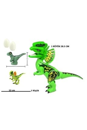 Lego Uyumlu Dinazor Büyüme Seti -4 Büyük Dino-genç Dino Bebek Ve Yumurta TYC00390824207