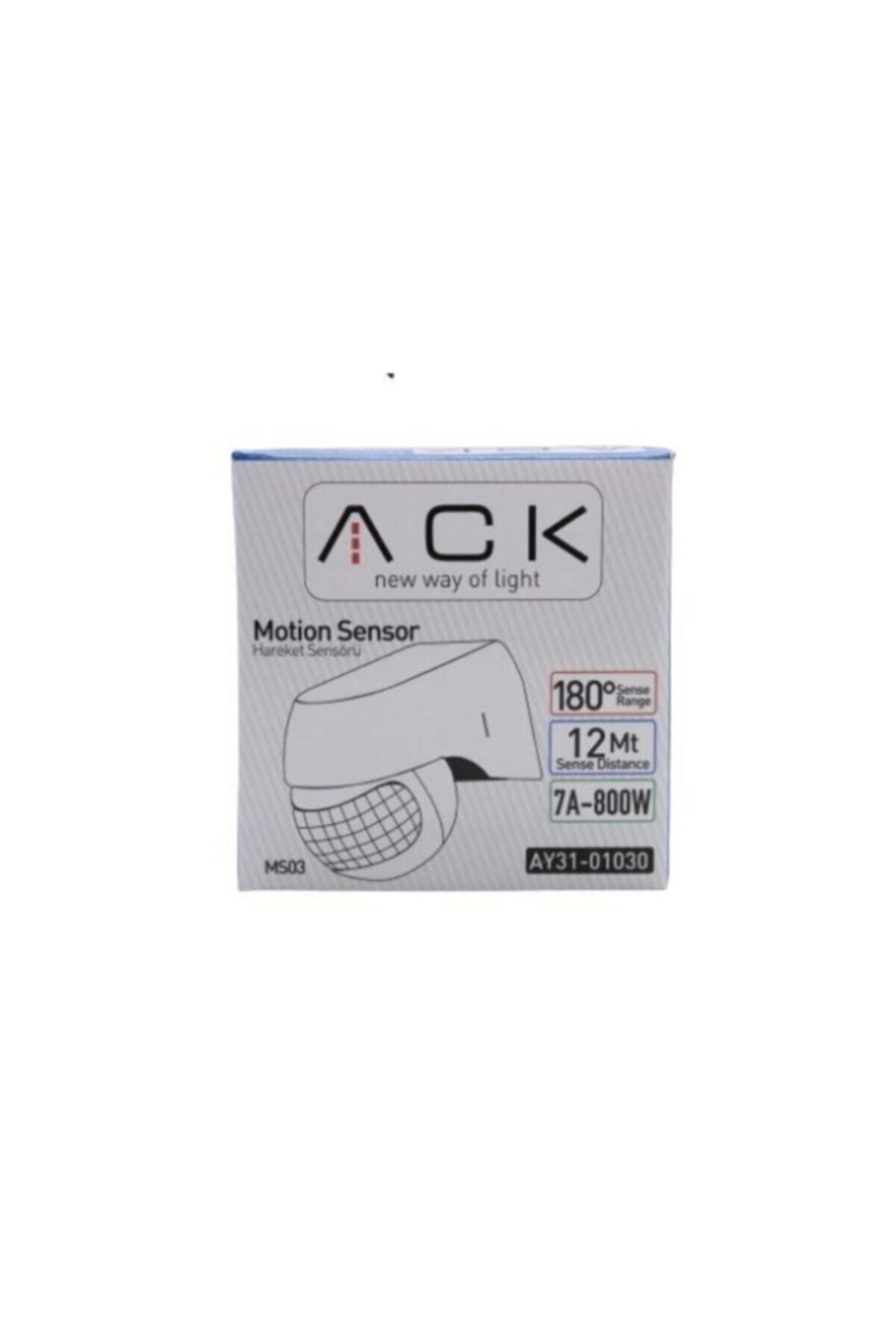 ACK-Luxury 180° Wall Mounted Motion Sensor 4