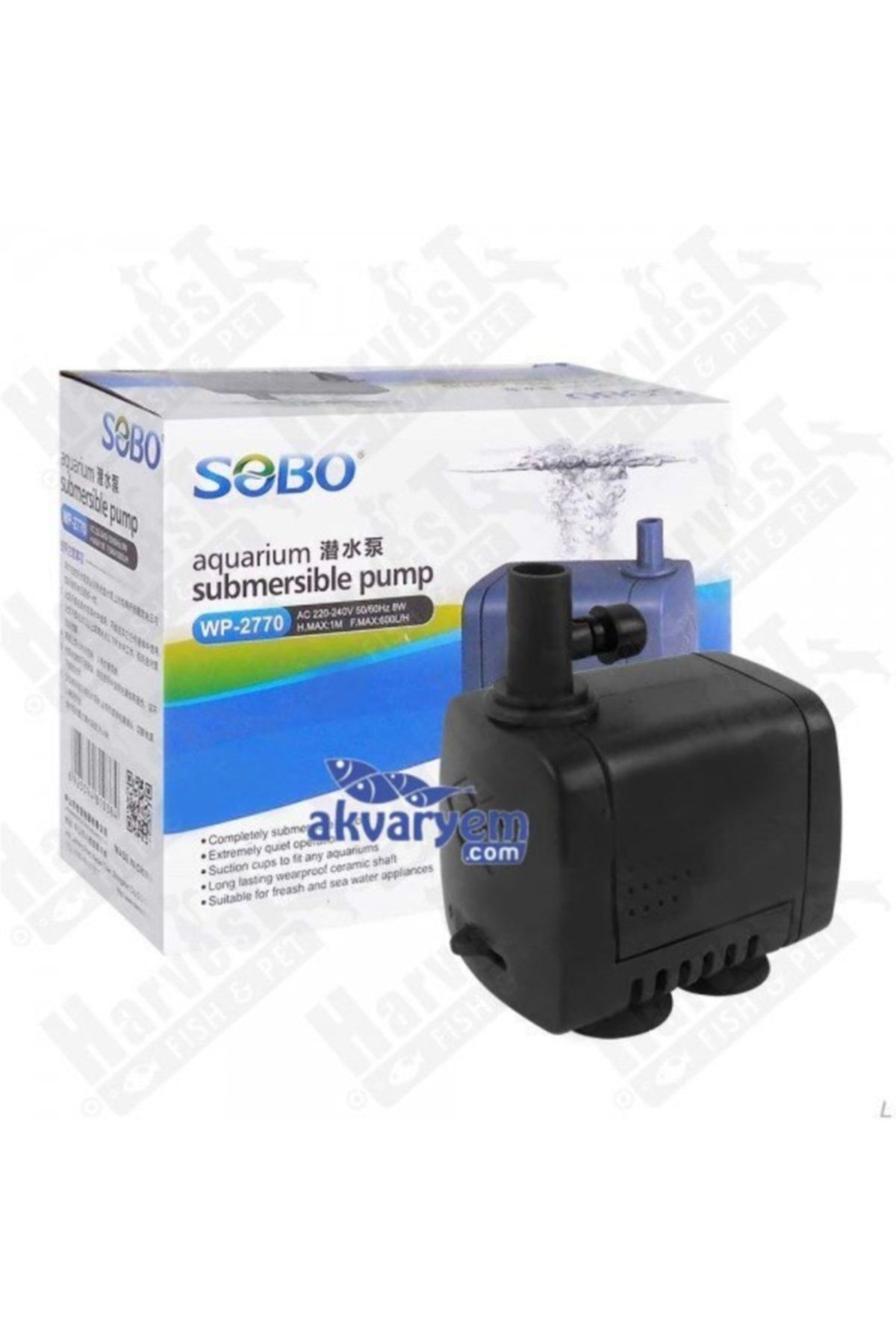 Sobo Wp-2770 Kafa Motoru 600l/h 8w