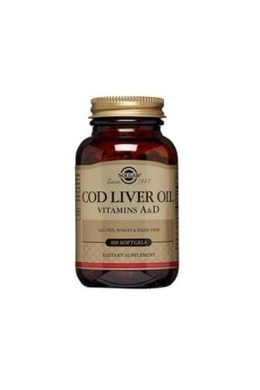 Cod Liver Oil 100 Kapsül farmavantaj9400