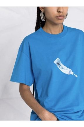 Toothpaste Mavi T-shirt jaqtoothpastebluetshirt