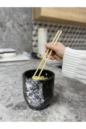 Utsuwa | Mermer Noodle Kasesi - Siyah 21T03MTF004622