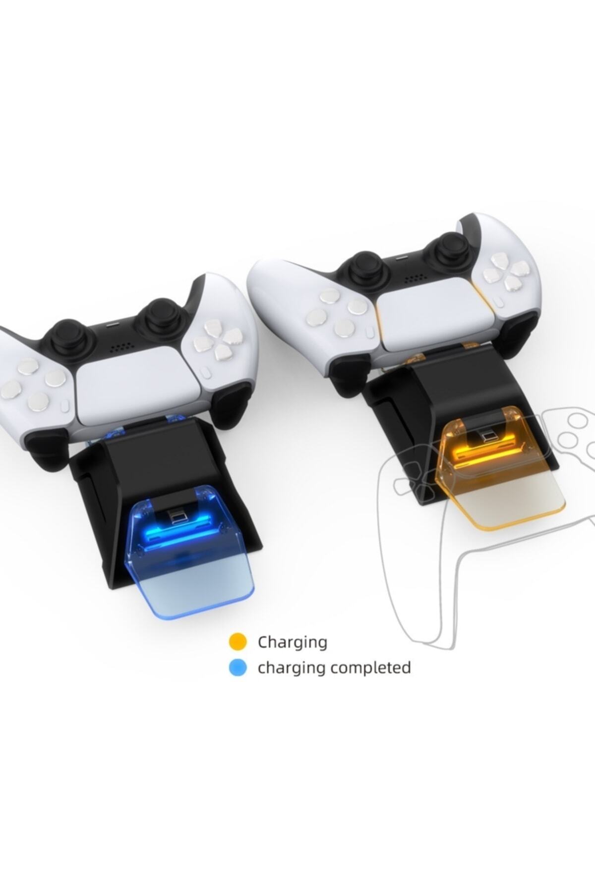 Ps5 Charging Dock Playstation Şarj Istasyonu Şarj Standı 6