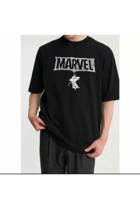 Erkek Oversize Marvel Örümcek Adam Tshirt TYC00393072696