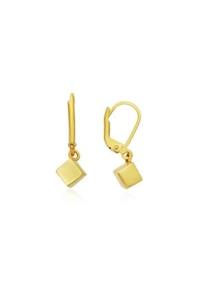 Jewelry Kadın Sallantılı Küp Altın Küpe KP-S-0010