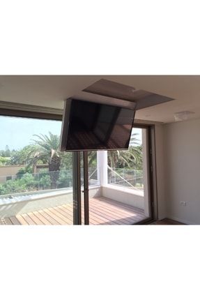 Tavandan Açılır Ve Iner Kumandalı Tv Ünitesi (32-75 Inç) AO-TADİ 75