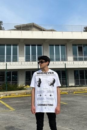 Connection Oversize Printed Tshirt FLAW-036-005-017