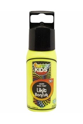 Funny Kids Liquid Bead Paint 3d Likit Boncuk Neon Sarı 0602524