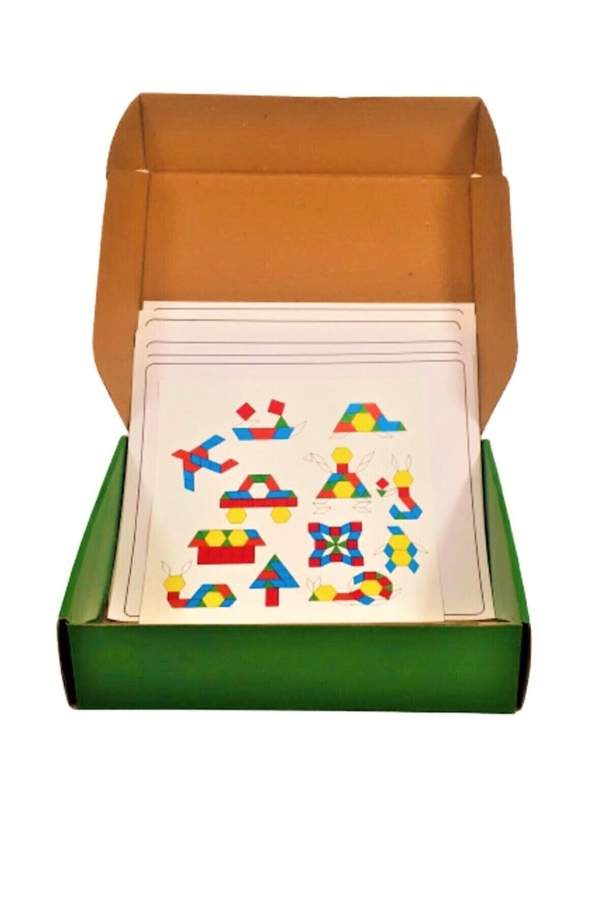 Bala Ahşap Oyuncak 125 Parça Tangram Yeni Kutu Oyunu fotoğrafı 3 (önizleme)