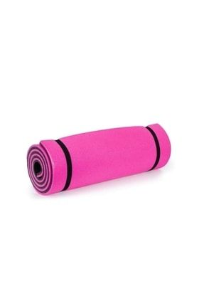 16 Mm Pembe Siyah Çift Taraflı Pilates Minderi 180 Cm X 60 Cm X 1,6 Cm YKM16P