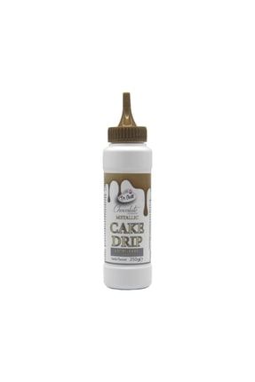 Dr.gusto Cake Drip Sıvı Konfiseri Çikolata 250 Gr Metalik Altın dmsgstm1