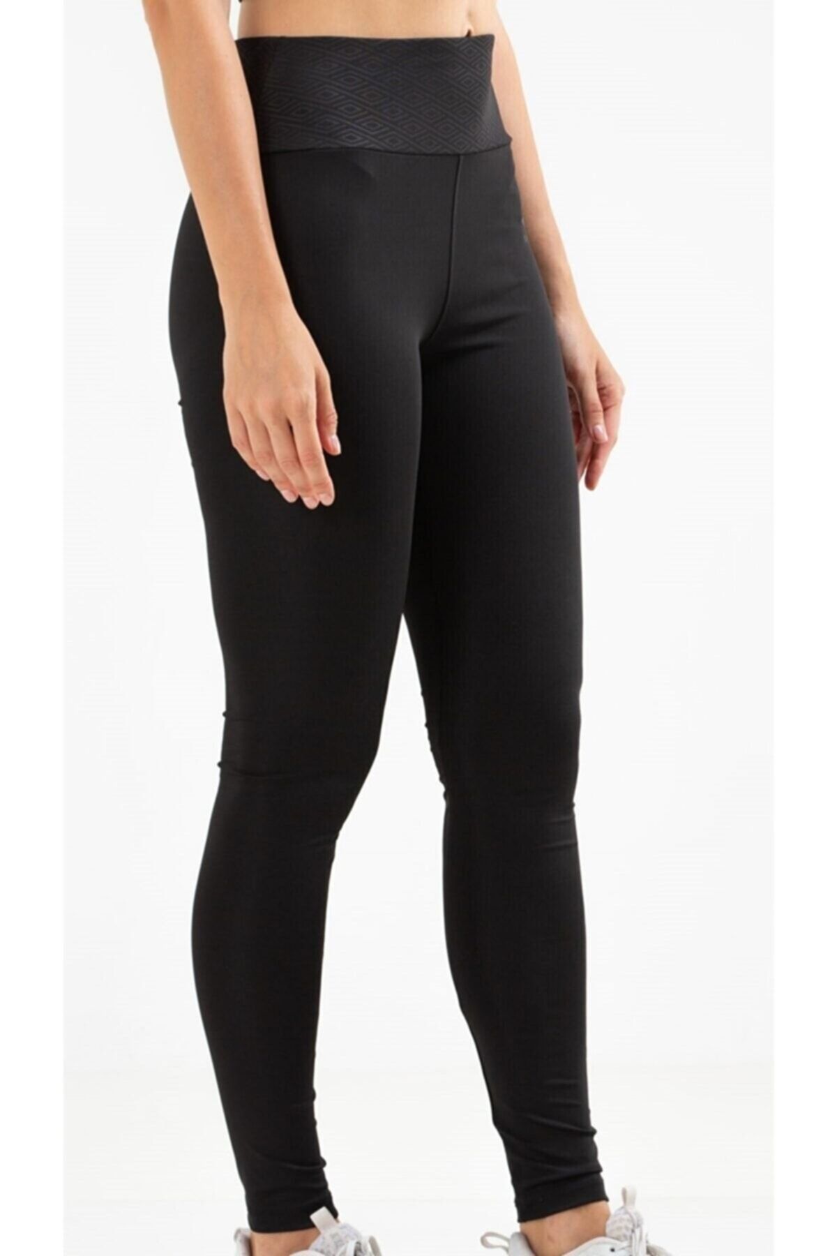 UMBRO-Hold Tights - Jambiere negre cu talie înaltă pentru femei - Vd0028 4