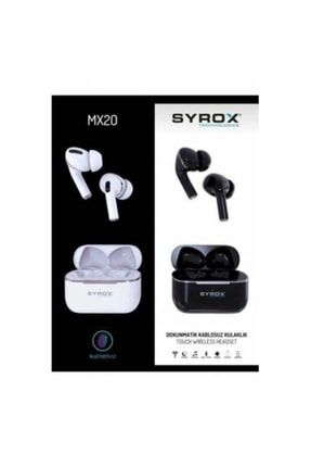 Mx20 Bluetooth Kulaklık Kablosuz Kulakiçi Mikrofon Stereo Mx20 SYROX Mx20