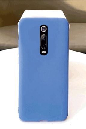 Xiaomi Mi 9t Mavi Silikon Rubber Kılıf Arka Kapak SLKNXIAOMIMI9TM