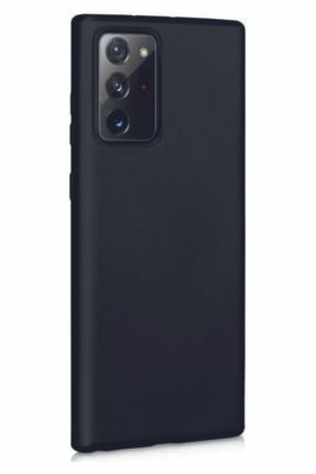 Samsung Galaxy Note 20 Ultra Siyah Silikon Rubber Kılıf Arka Kapak SLKNSMSNGN20US