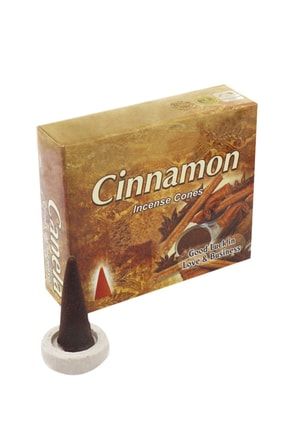 Tarçın Konik Tütsü Aşkta Ve Iş Hayatında Iyi Şanslar Tütsüsü Cinnamon 10 Konik Tütsü TS-TarçınKonik