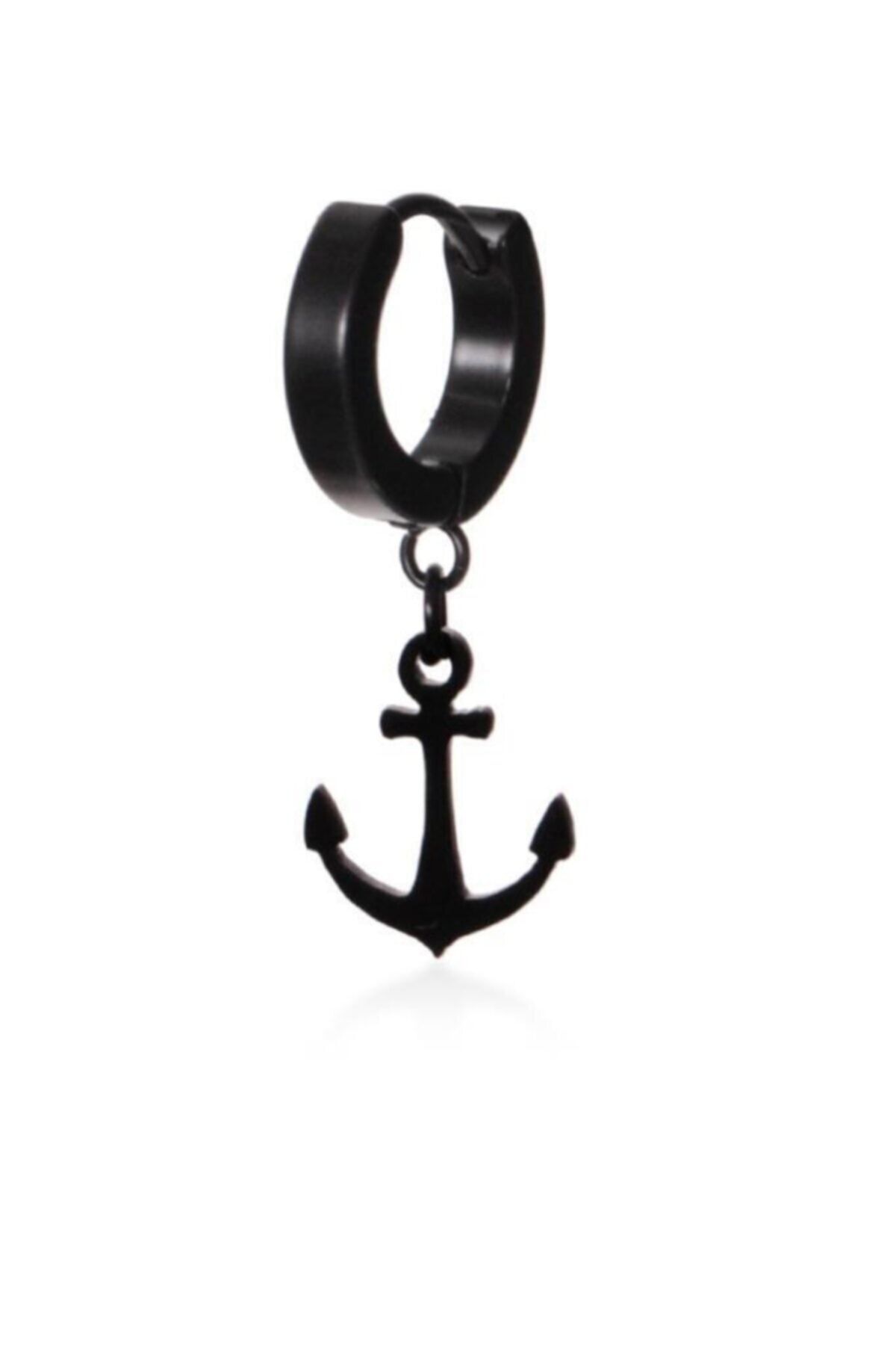 Nautilus Concept-Steel Earrings with Anchor Object 1