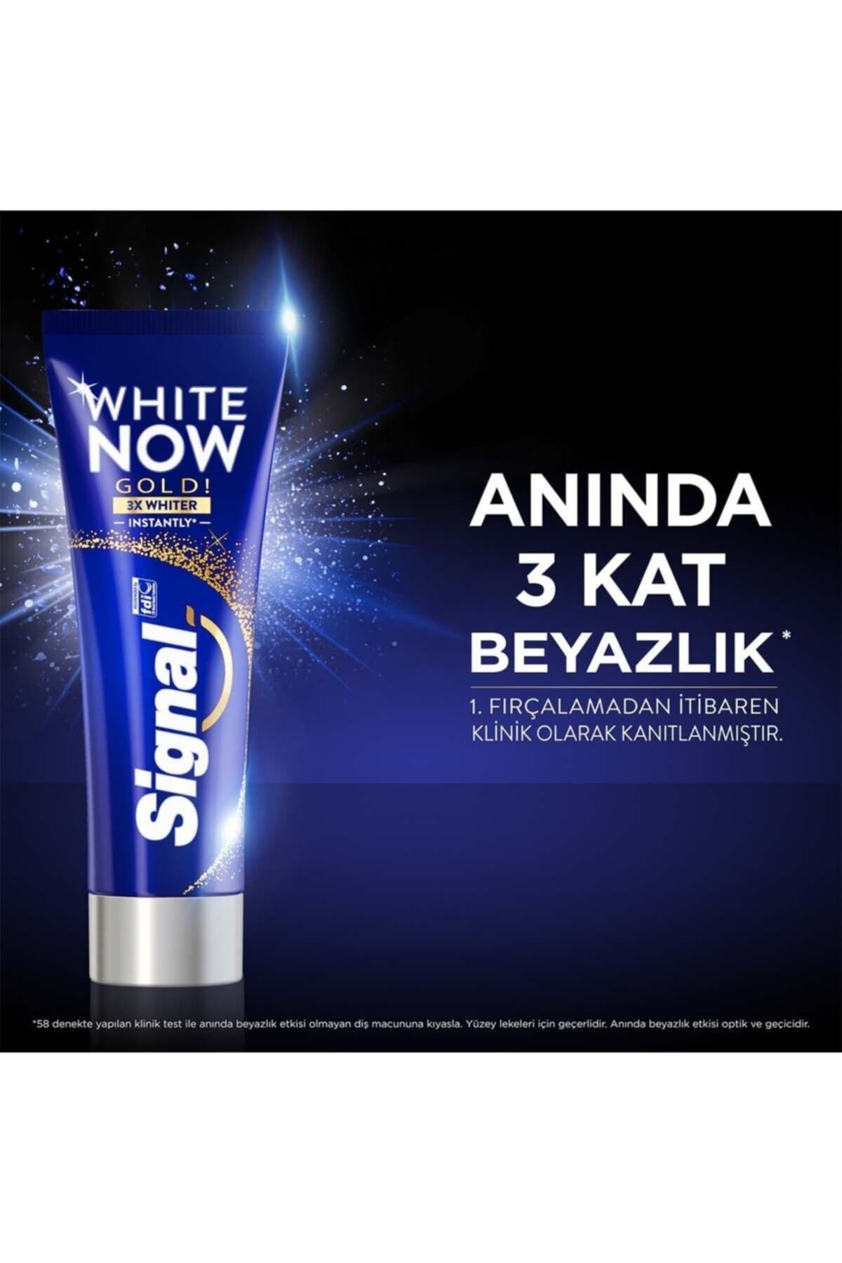 Signal-White Now Gold Toothpaste 75 Ml 3
