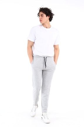 Aust Jeans Basic Style Lastiksiz Paça Slim Fit Erkek Eşofman Altı AustJeansM001