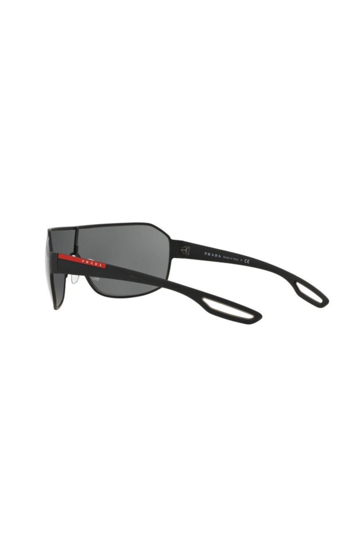 عینک آفتابی مشکی مردانه سیاه مربعی Ps 52qs Dg01a1 37 Prada Sport
