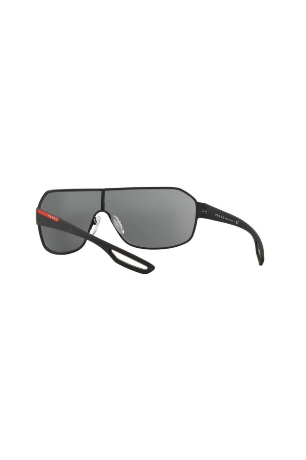 عینک آفتابی مشکی مردانه سیاه مربعی Ps 52qs Dg01a1 37 Prada Sport