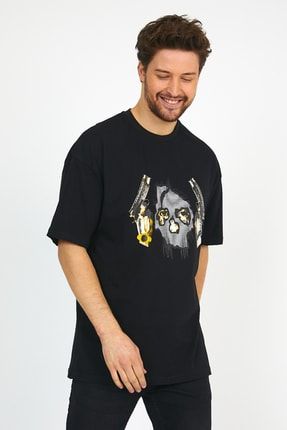 Mask Gun Oversize T-shirt MASK-GUN-TSHİRT