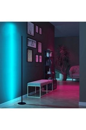 Dekoratif Oda Aydınlatma, Modern Led, Lambader, Rgb Çok Renkli Kumandalı RGB-120