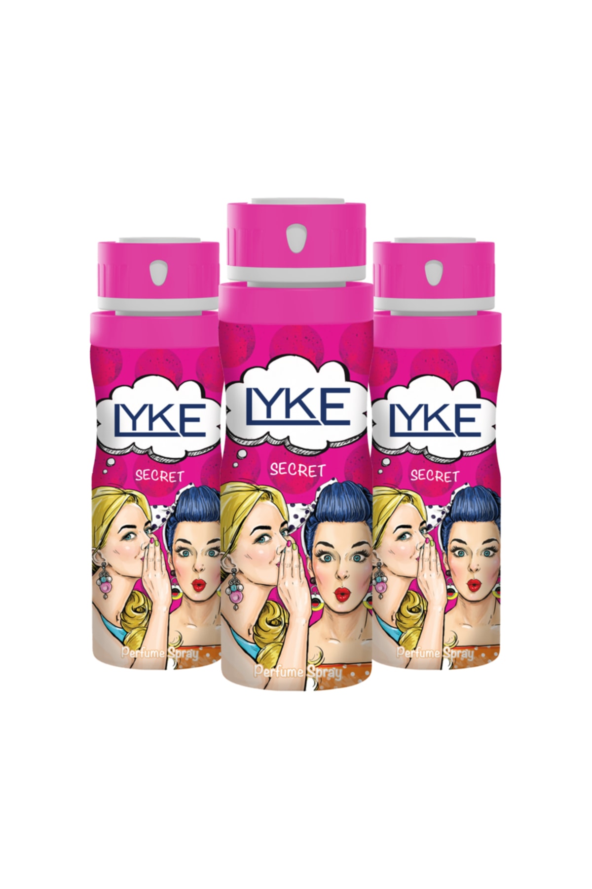 Lyke Secret Kadın Deodorant Sprey 200 Ml X 3 Adet