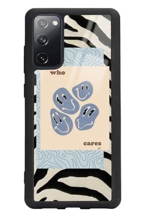 Samsung S20 Fe Zebra Emoji Tasarımlı Glossy Telefon Kılıfı sams20fegls3106