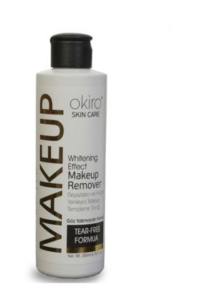 Makeup Remover Beyazlatıcı Ve Hücre Yenileyici Makyaj Temizleme Toniği Göz Yakmayan Formül 200 Ml OKİROMAKEUPREMOVE