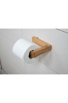 U Tipi Ahşap Dekorasyon Tuvalet Kağıtlığı BNWCK1533CNRHYAG