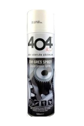 404 Sıvı Gres Yağı Sprey 500 ml Zincir Yağlayıcı Oto Bisiklet Motosiklet 2 Adet
