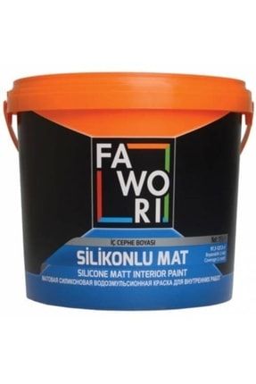 Fawori Silikonlu Mat Iç Cephe Boyası 15 Lt DHYM00057