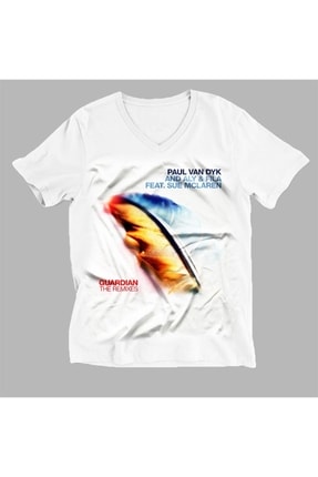 Aly & Fila V Yaka Tişört Unisex T-shirt 169497QTF