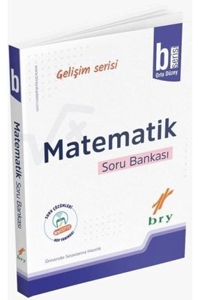 Yayınları Matematik B Serisi Orta Düzey Video Çözümlü Soru Bankası 41526647865