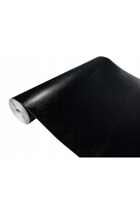 349-5287 Kendinden Yapışkanlı Siyah Deri Desen Folyo (90cm X 1mt) DC349-5287