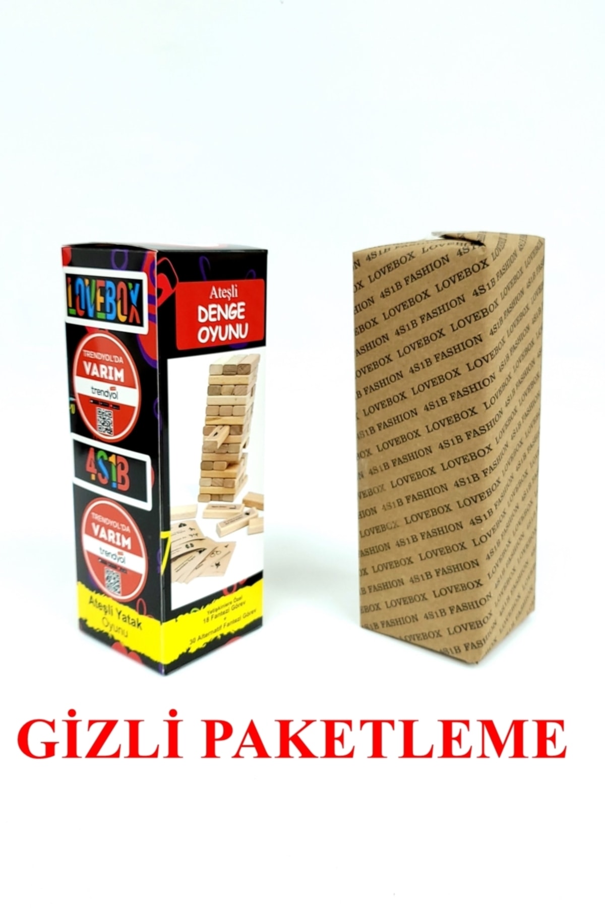 Fantezi Görevli Yetişkin Denge Oyunu Gizli Paket 7